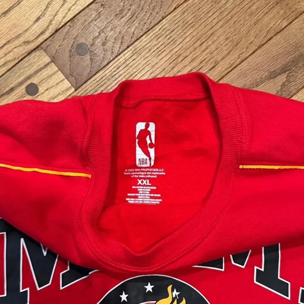 Miami Heat Red Crewneck Sweater (ultra soft)